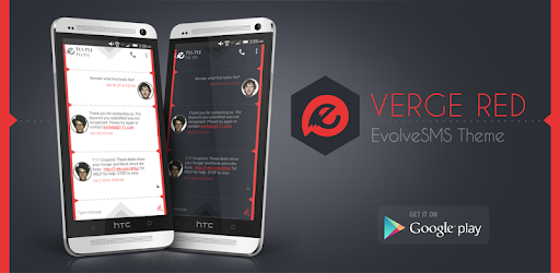Изображения Тема Evolvesms - Красный Край на ПК с Windows