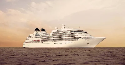 Seabourn Odyssey at sea.