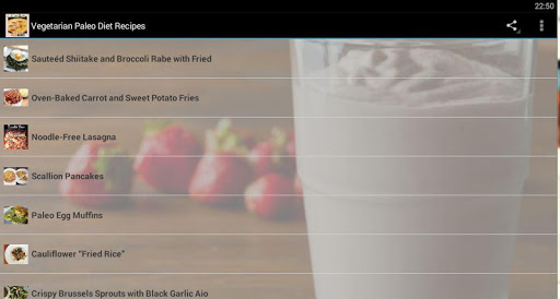 【免費健康App】Vegetarian Paleo Diet Recipes-APP點子