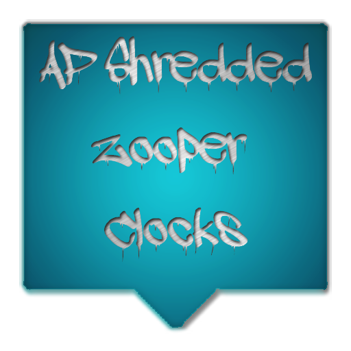 AP Shredded Zooper Clocks LOGO-APP點子