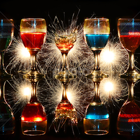 Happy new year 2014 by Irwan Yosi - Artistic Objects Glass