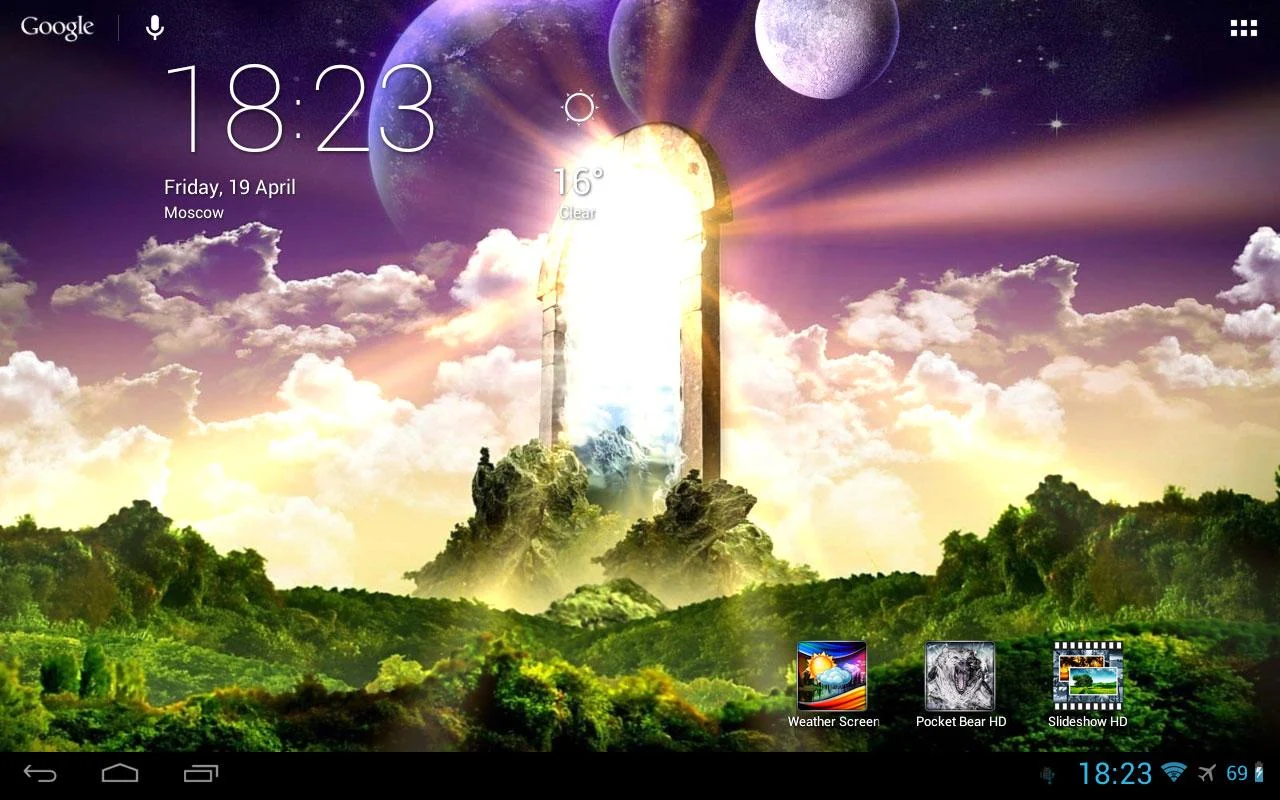 Weather Screen - screenshot