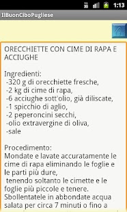 Lastest Il buon cibo pugliese APK for Android