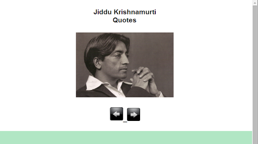 Jiddu Krishnamurti Quotes