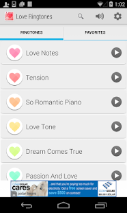 download Love Ringtones free