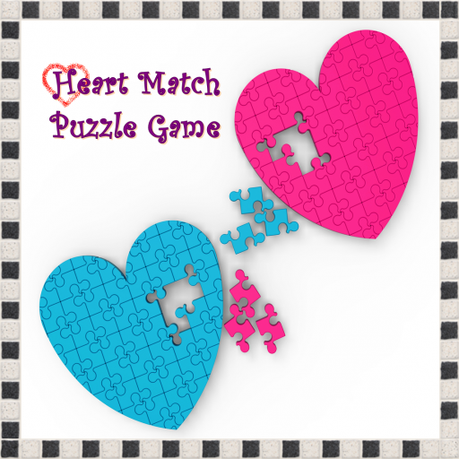 Heart Match Puzzle Game