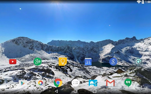 【免費個人化App】Panorama Wallpaper:Snowy Mntns-APP點子