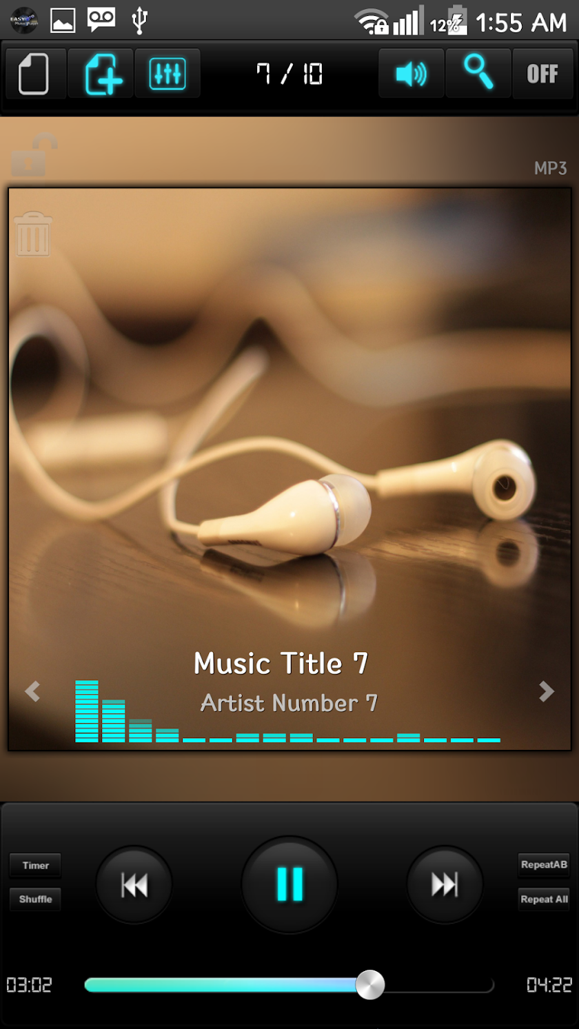 Easy Music Player Pro Screen 3
