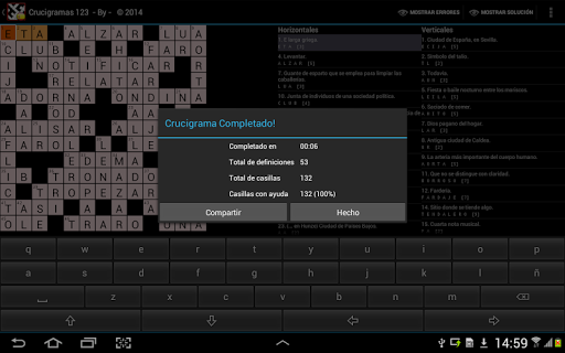 【免費拼字App】Crucigramas español-APP點子