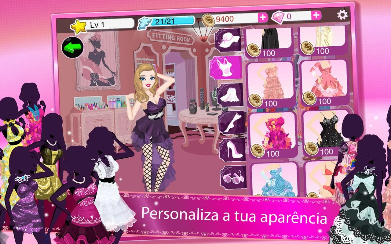   Star Girl: Estilo Assustador: captura de tela 