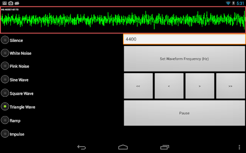 SoundForm Signal Generator