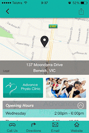 Advance Physio Clinic poster 3