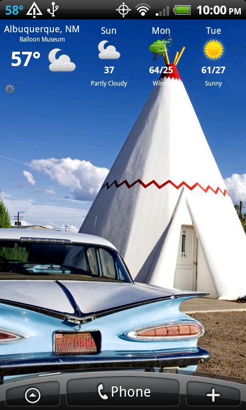 Route 66 ARIZONA HD+ Wallpaper Screen 1