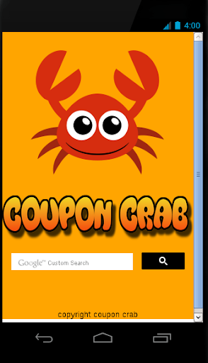 Coupon crab