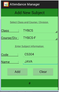 Free Attendance Manager APK for PC