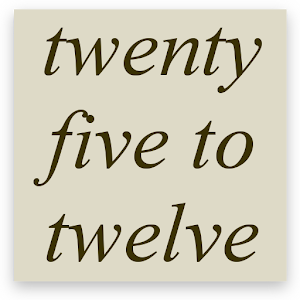 FiveTime Word Clock Widget 1.9