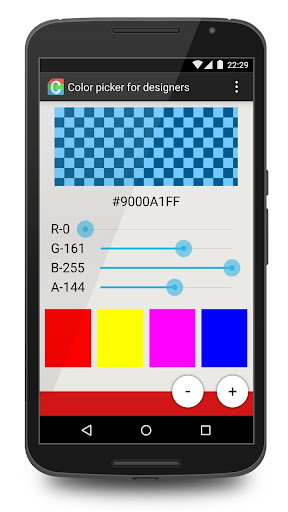 Color picker for designers