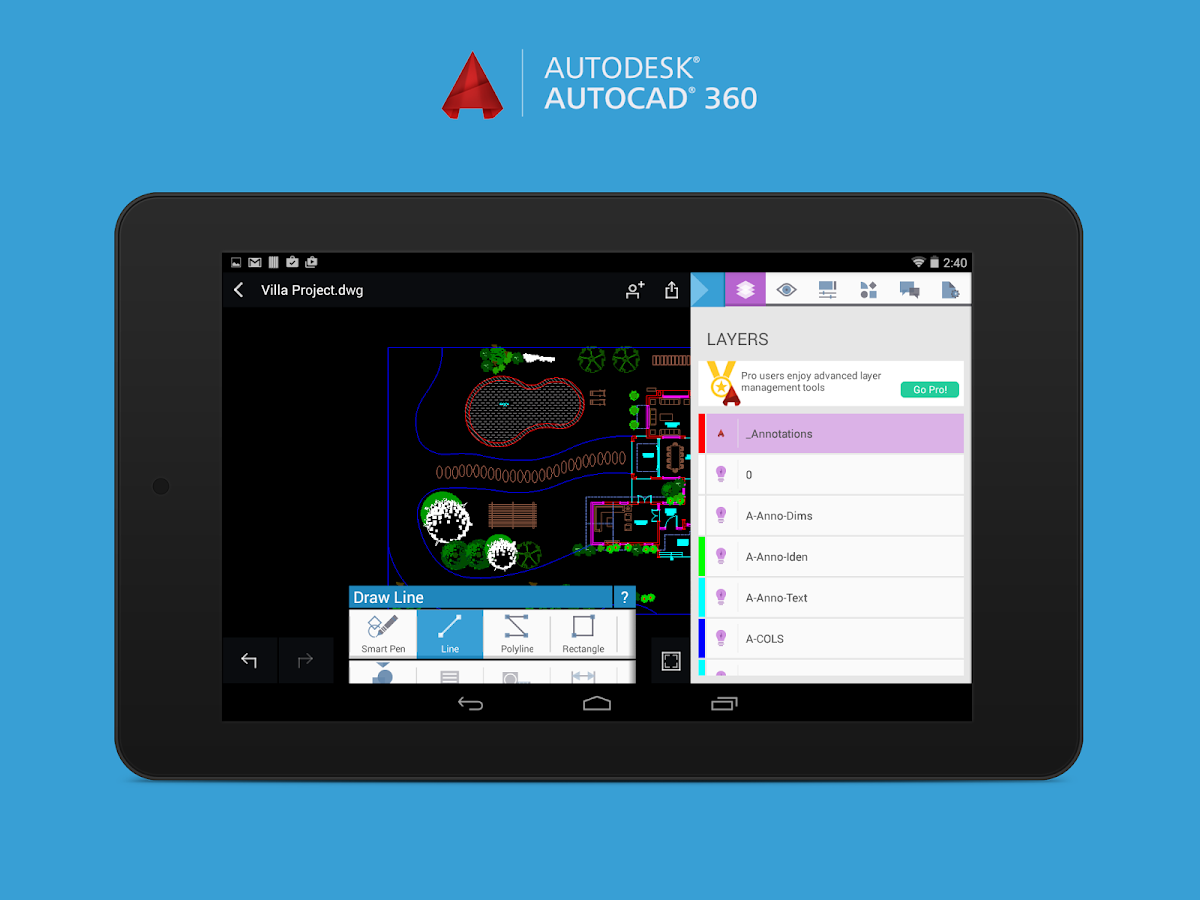 AutoCAD 360 - screenshot