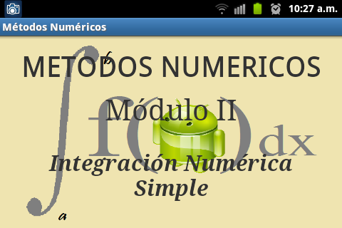 Métodos Numéricos Módulo II