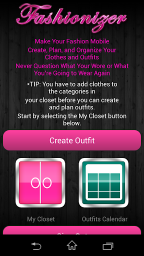 Fashionizer – Free App