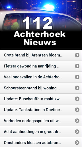 112 Achterhoek Nieuws