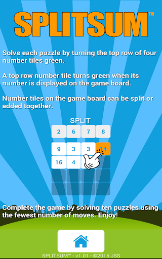 【免費解謎App】Splitsum - Numeric Puzzle Game-APP點子