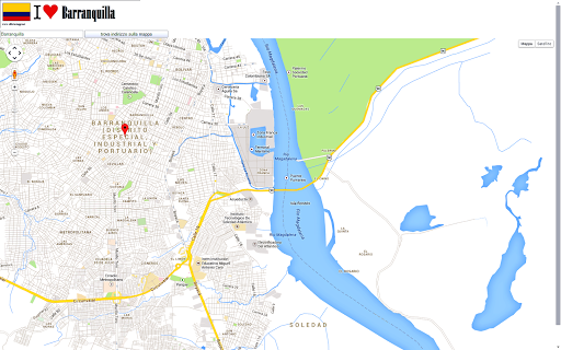 【免費交通運輸App】Barranquilla maps-APP點子
