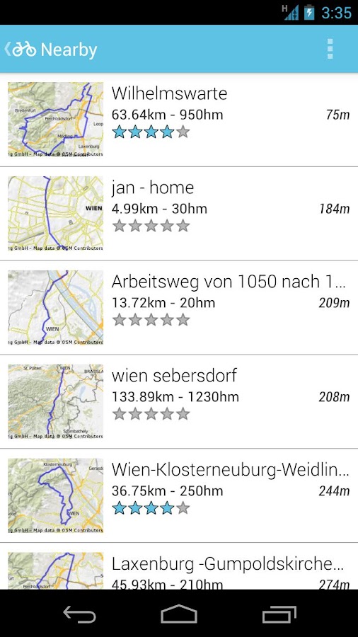 Bikemap Your bike routes Android Apps on Google Play