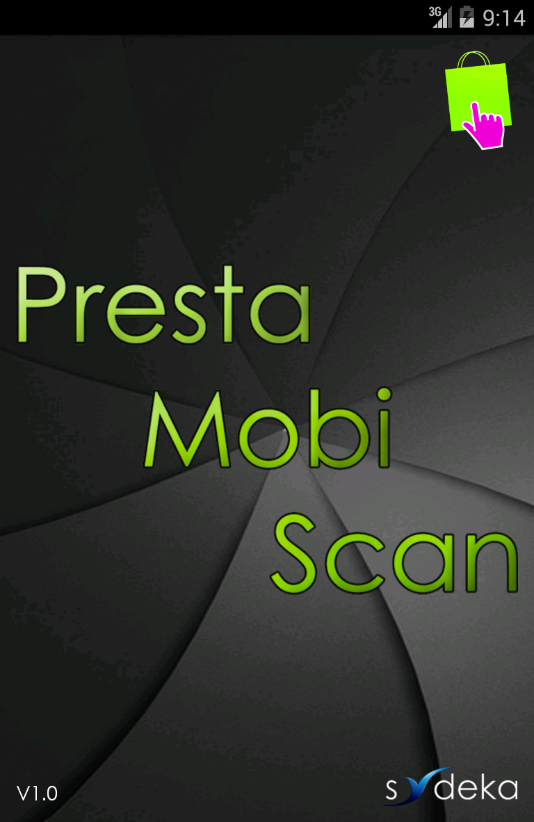 Android application Presta Mobi Scan screenshort