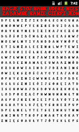 wykreślanka in Polish poster 4