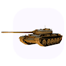 360° T-54 Tank Wallpaper Application icon