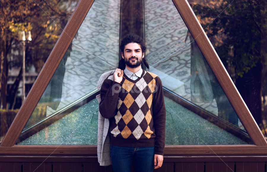 Triangle by Oana Artem - People Portraits of Men