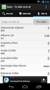 Download Bdict - Từ điển kinh tế APK for PC