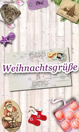 Weihnachtsgrüße - Liebe Grüße