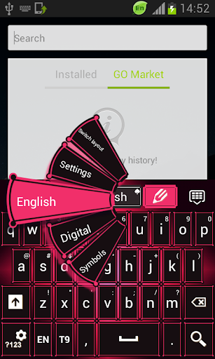 免費下載個人化APP|Pink Black Keyboard Theme app開箱文|APP開箱王