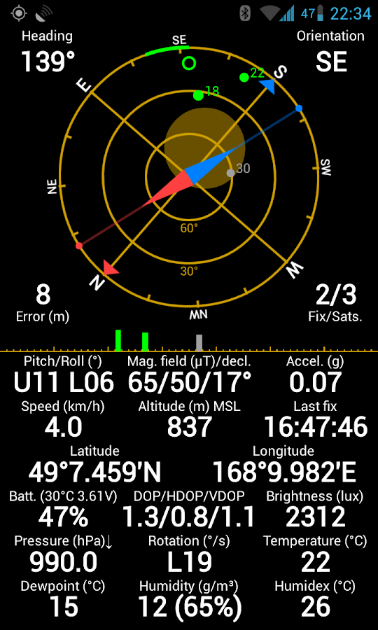 GPS Status & Toolbox - screenshot