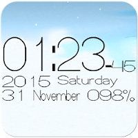 デザイニングデジタル時計壁紙 No09 Androidアプリ Applion