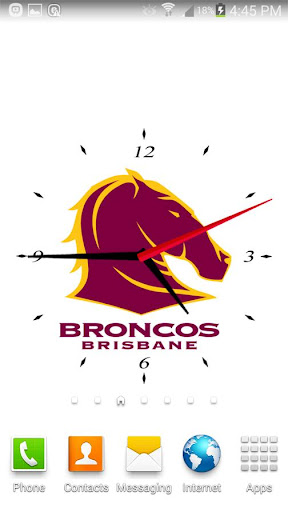 免費下載運動APP|Brisbane Broncos Analog Clock app開箱文|APP開箱王