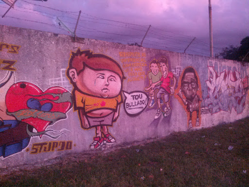 Chora Gordinho Graffiti
