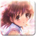 CLANNAD 光見守る坂道で 上巻 logo