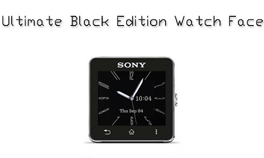 免費下載個人化APP|Ultimate Black Pro Watch Face app開箱文|APP開箱王