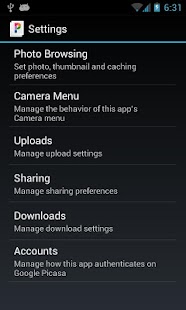 Picasa Mobile - screenshot thumbnail