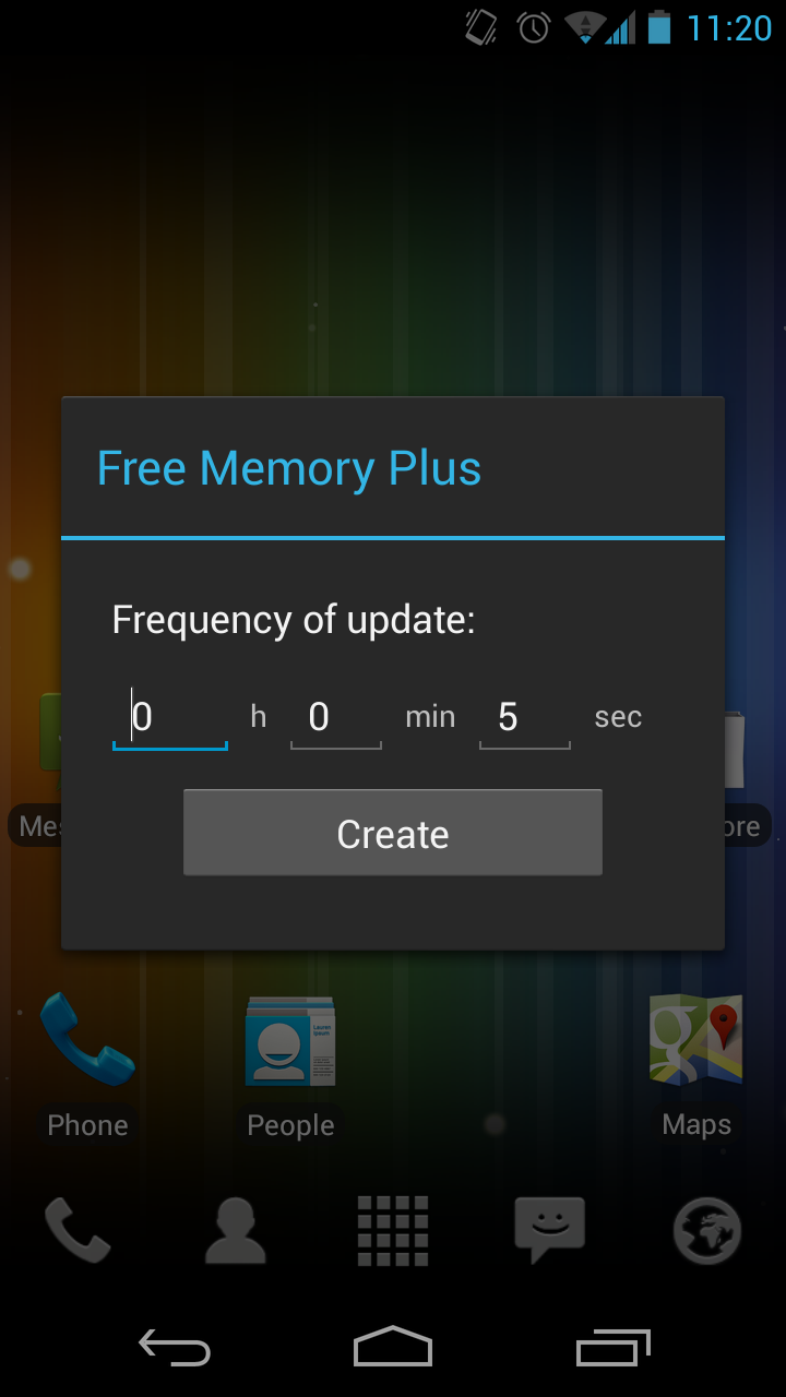 Free Memory Plus (RAM Widget) Screen 3