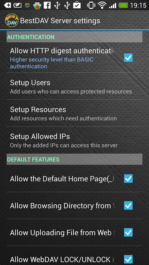WebDAV Server BestDAV Android Apps on Google Play