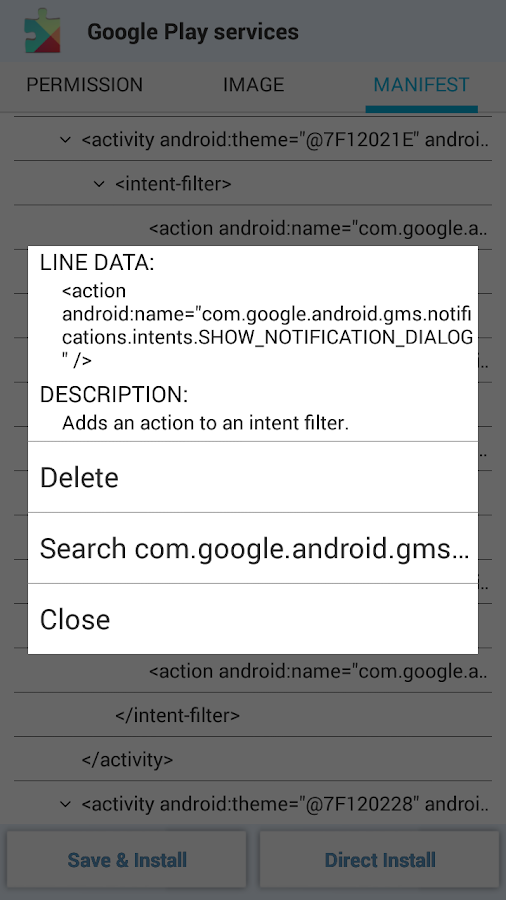 APK Permission Remover (Pro) - screenshot