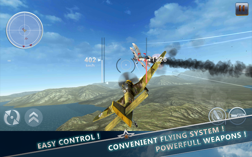 WW2 Aircraft Battle 3D Screen 2