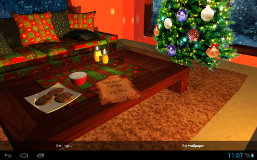 【免費個人化App】3D Christmas Fireplace HD Full-APP點子