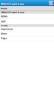BEMA und GOZ quick & easy Screenshots 0
