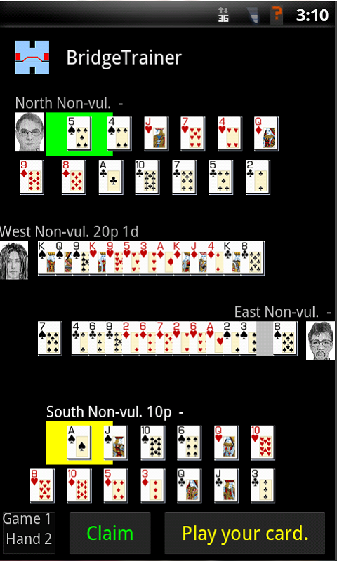 Bridge Trainer Screen 3