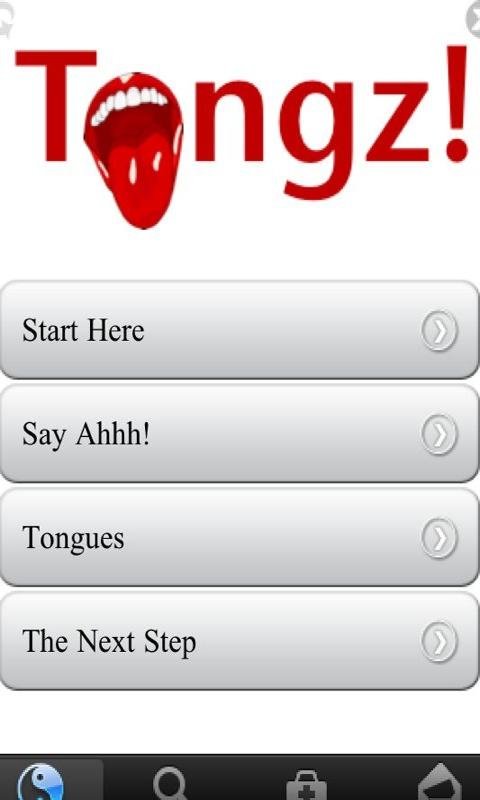 Android application Tungz! screenshort
